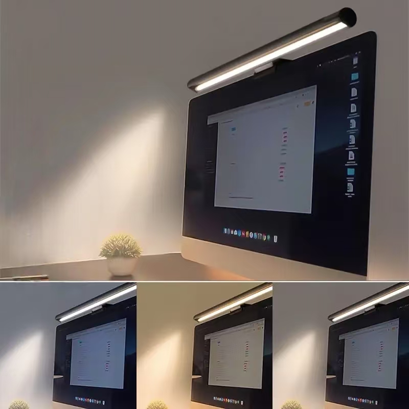 Yellow Desk Setup - Lampa biurkowa LED przyjazna dla oczu