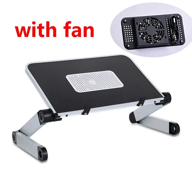 Desk Setup Notebook - Regulowany stojak na laptopa z wentylatorem