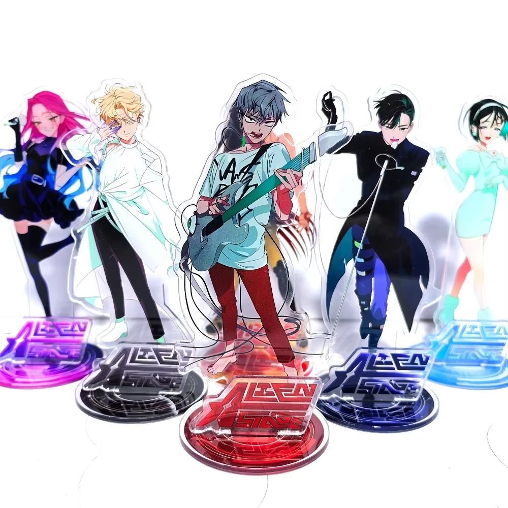 Desk Setup Room - Akrylowy stojak Kawaii Alien Stage Luka
