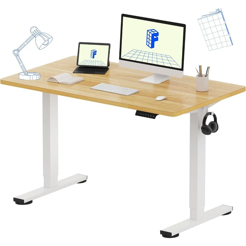 Desk Setup One Monitor - Biurko stojące One-Piece 48