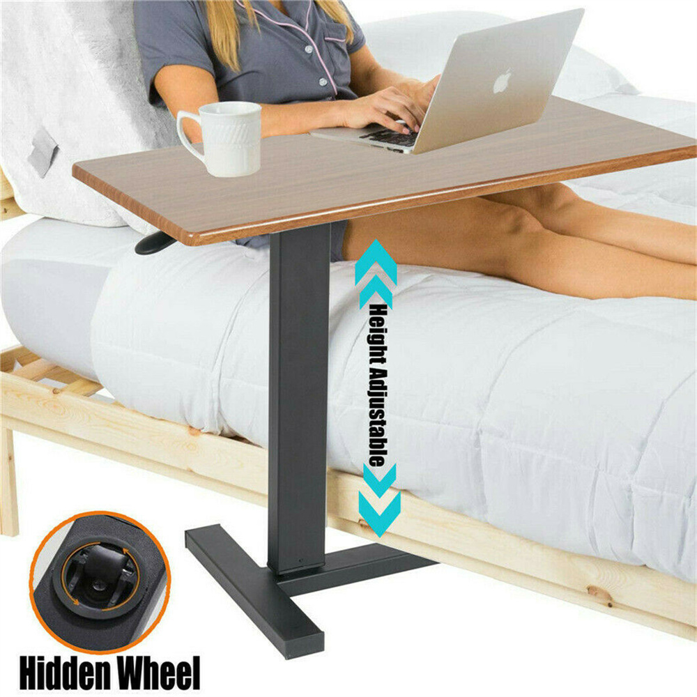 Desk Setup Notebook - Duże Rolling Overbed biurko na laptopa