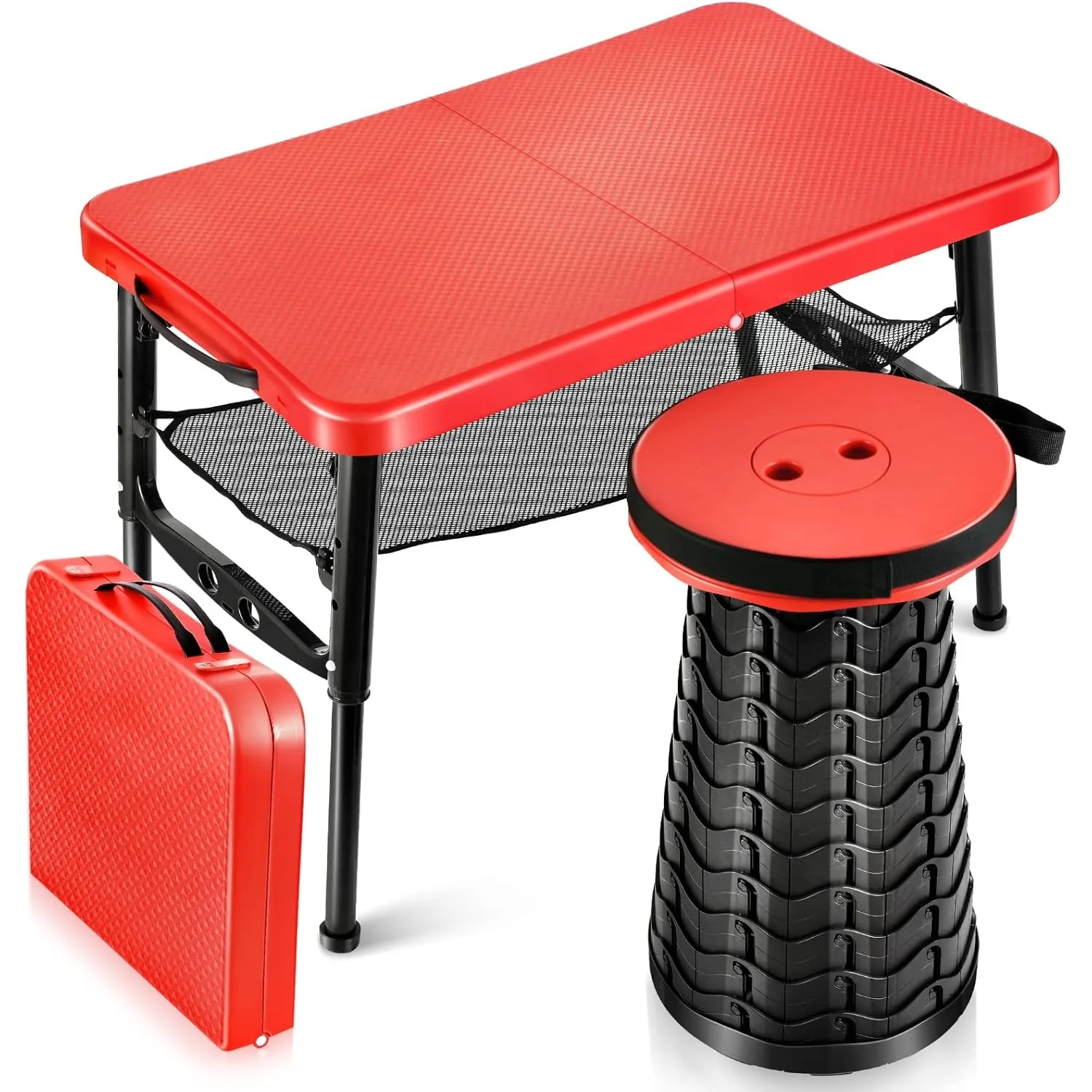 Desk Setup Notebook - Zestaw składanych stołów i stołków Przenośny