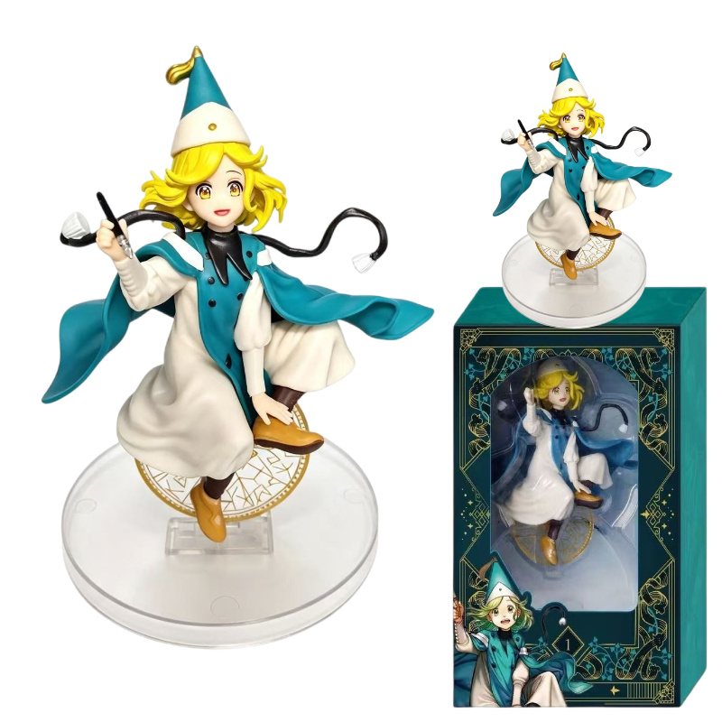Desk Setup With Tv - Figurka Anime Witch Hat Atelier Coco