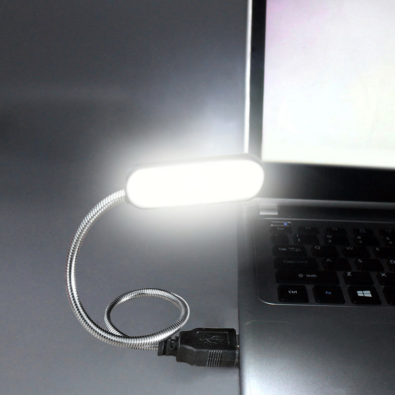 Mini 4 LED Lampka do czytania  – Desk Setup Notebook recenzja i cena