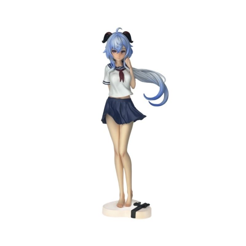 Figurka anime Ganyu z serii 25 – Desk Setup With Tv recenzja i cena