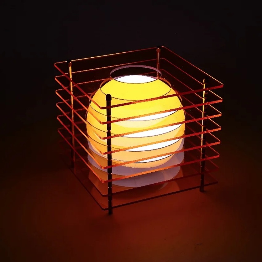 DIY Akrylowa Lampa Księżycowa  – Desk Setup Room recenzja i cena