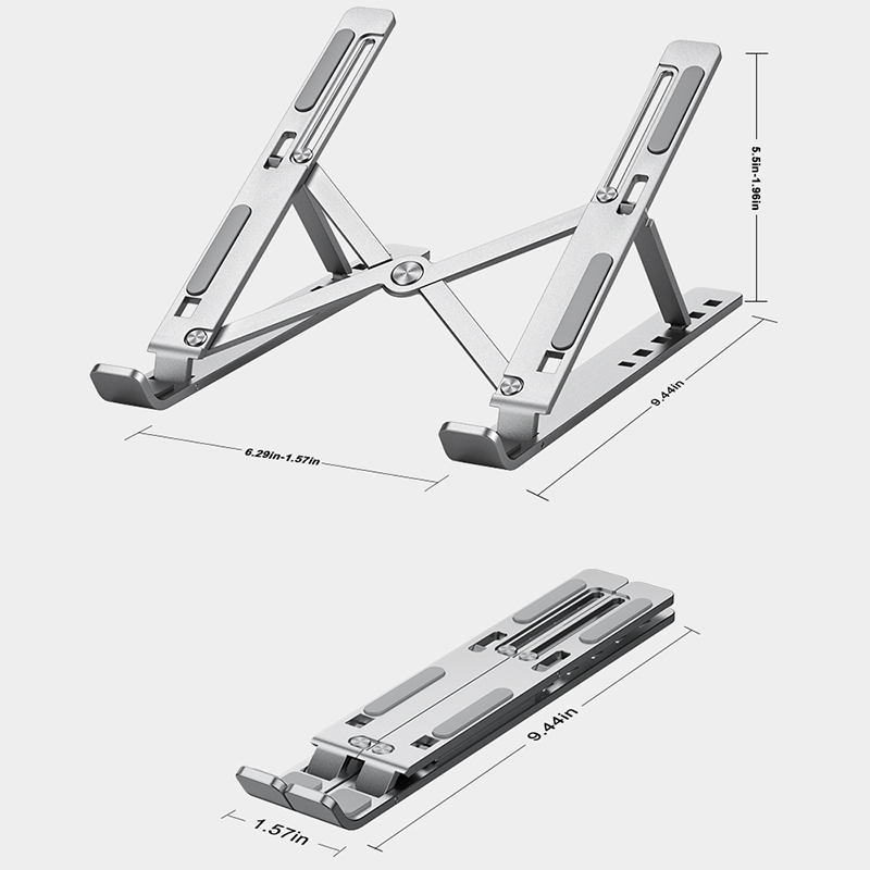 Metalowa przenośna składana po – Desk Setup Macbook recenzja i cena