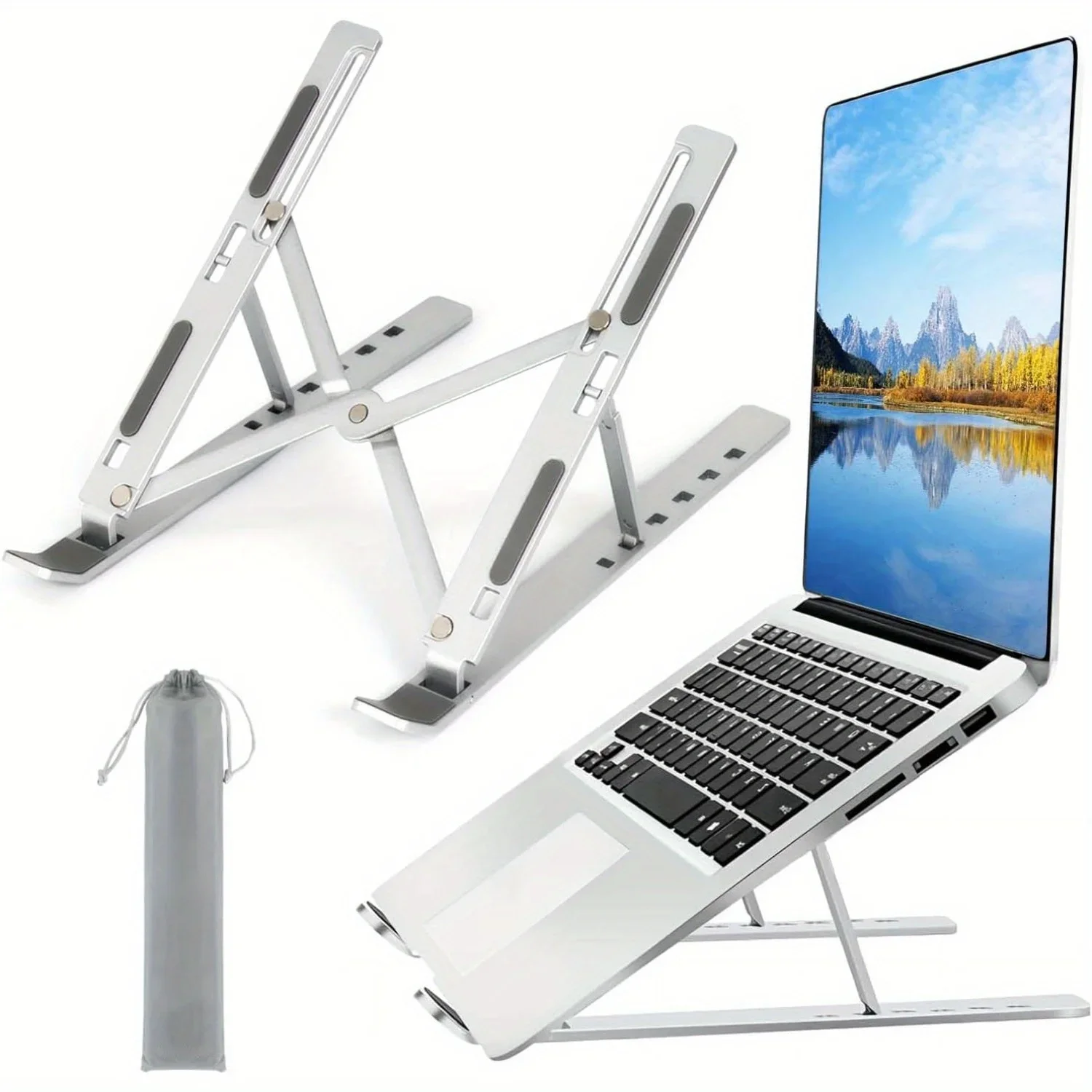 Składana Aluminiowa Podstawka  – Desk Setup Macbook recenzja i cena