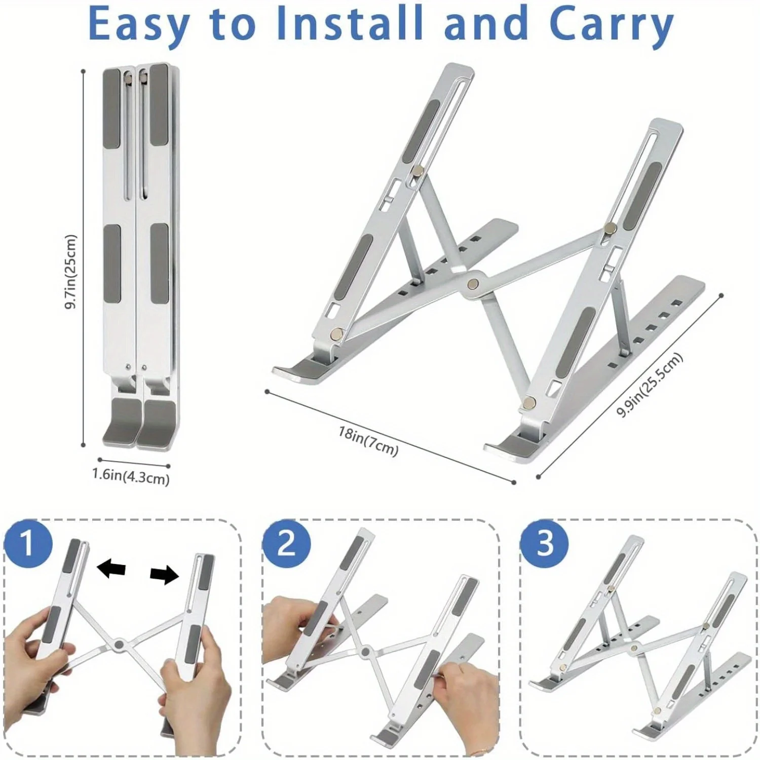 Składana Aluminiowa Podstawka  – Desk Setup Macbook recenzja i cena