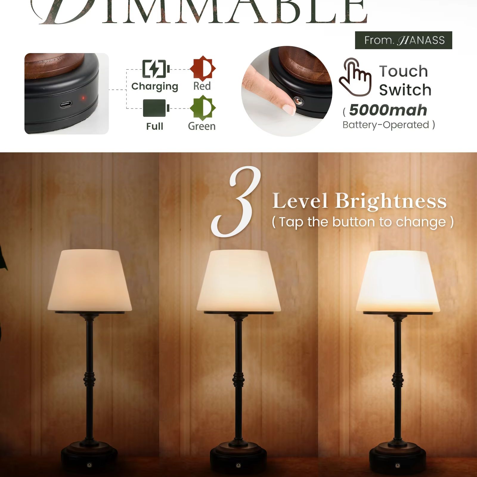 Bezprzewodowe lampki stołowe,  – Desk Setup Study recenzja i cena