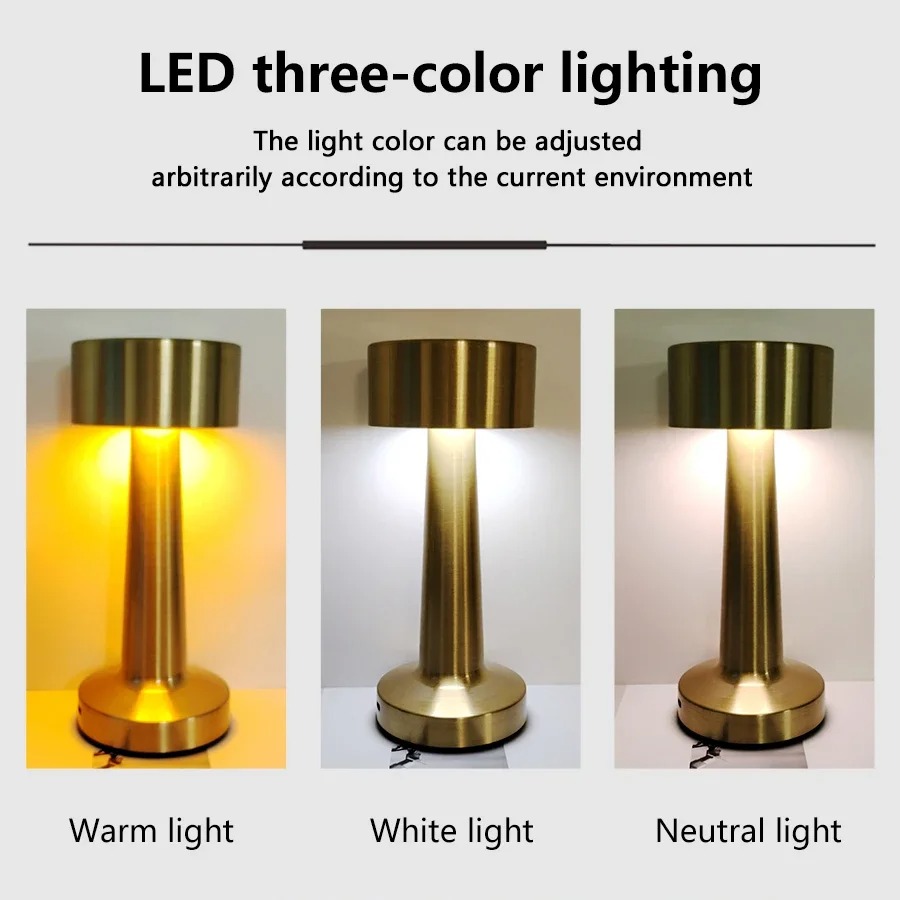 Lampa stołowa LED dotykowa aku – Desk Setup Study recenzja i cena