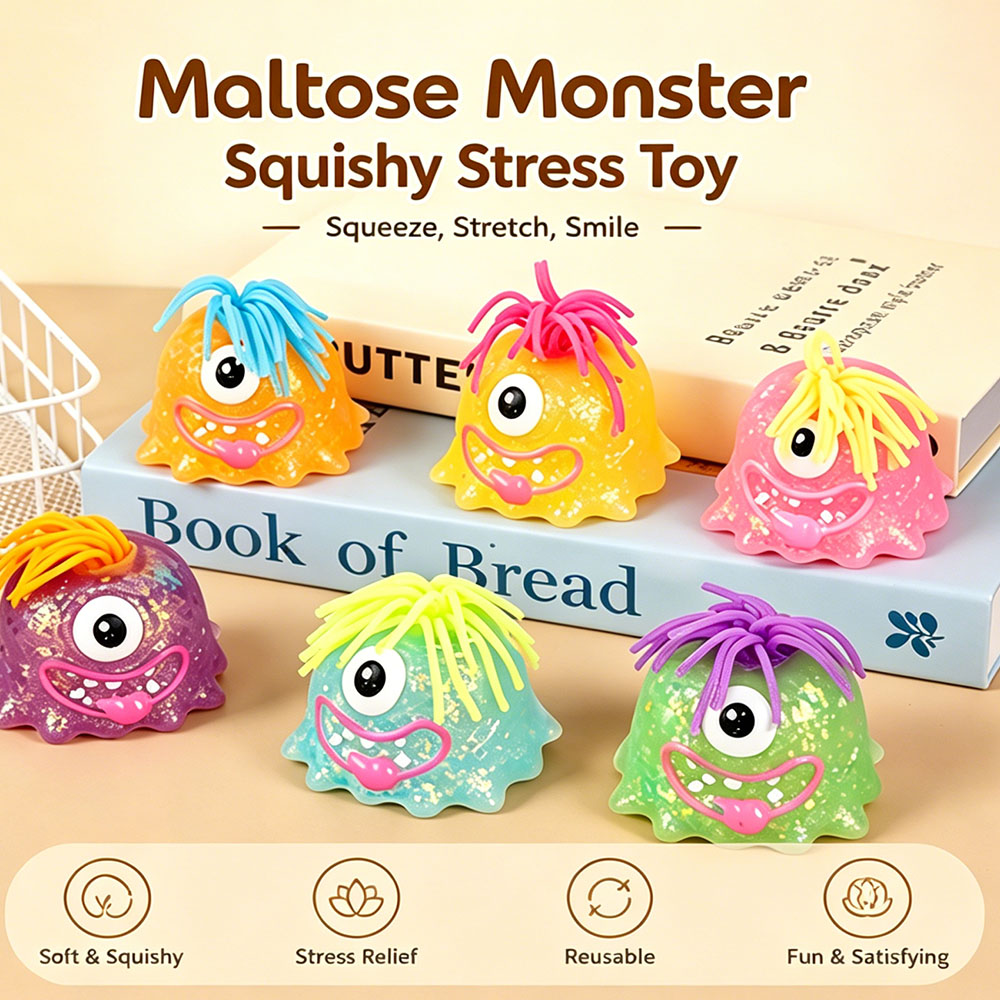 Uroczy Maltose Monster Squishy – Desk Setup Room recenzja i cena