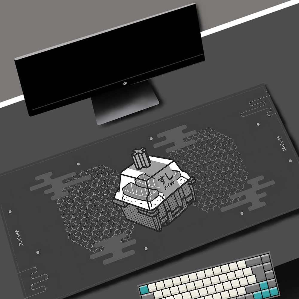 Podkładki pod klawiaturę Kawai – Korean Desk Setup recenzja i cena