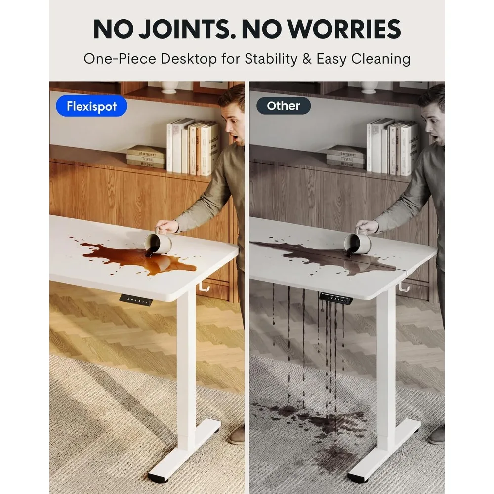 FLEXISPOT EN1 Biurko Stojące J – Desk Setup One Monitor recenzja i cena
