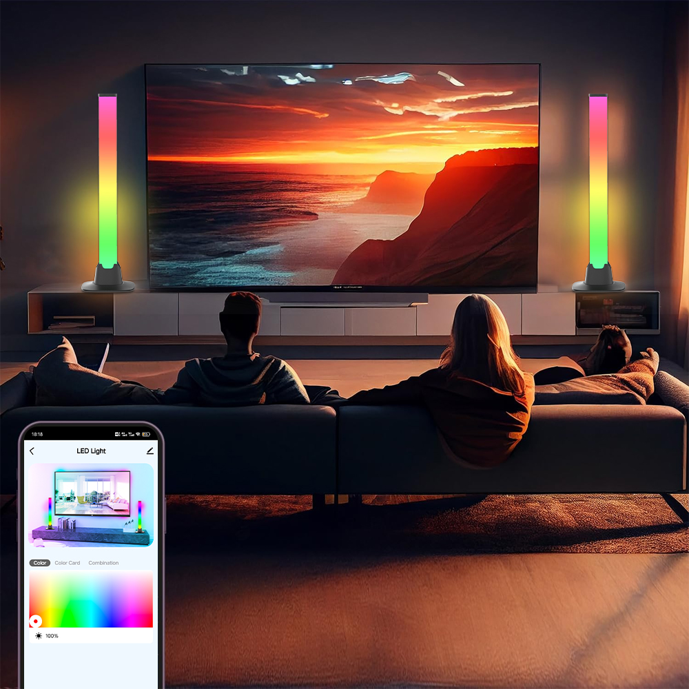 Listwa świetlna LED RGB z Blue – Desk Setup With Tv recenzja i cena