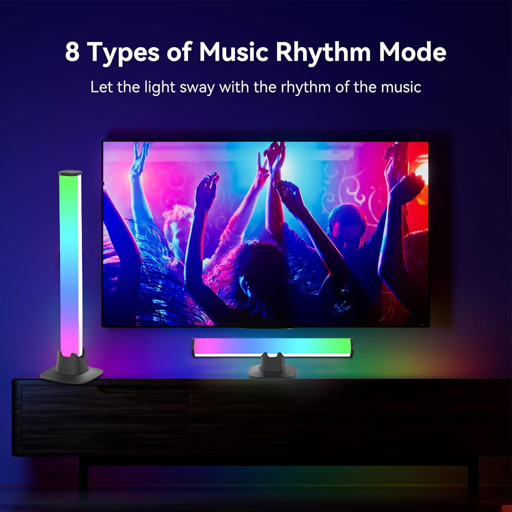 Listwa świetlna LED RGB z Blue – Desk Setup With Tv recenzja i cena