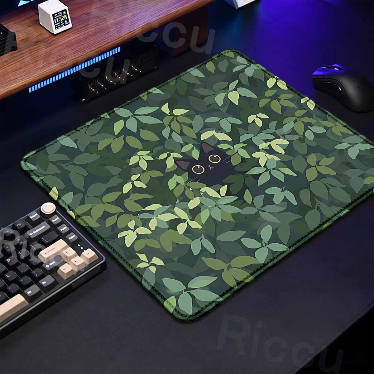 Podkładka pod mysz Kawaii Blac – Korean Desk Setup recenzja i cena