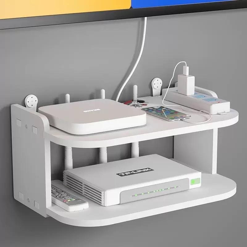 Półka ścienna na router i orga – Desk Setup With Tv recenzja i cena