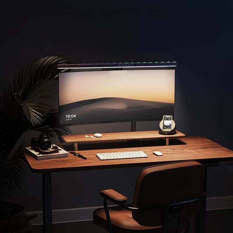 Lampa biurkowa LED do monitora – Yellow Desk Setup recenzja i cena