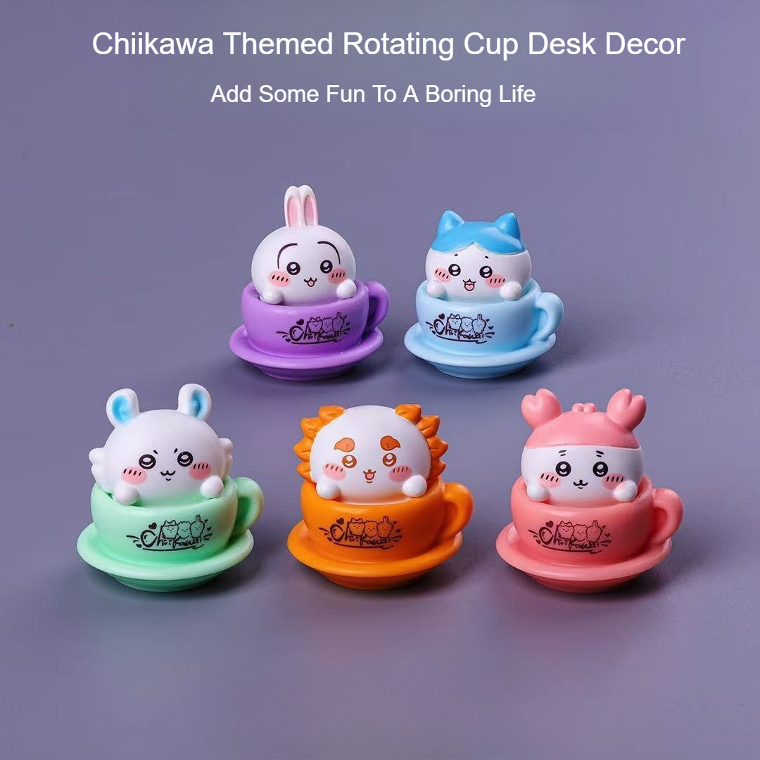 Figurka Chiikawa w obrotowym k – Desk Setup Room recenzja i cena