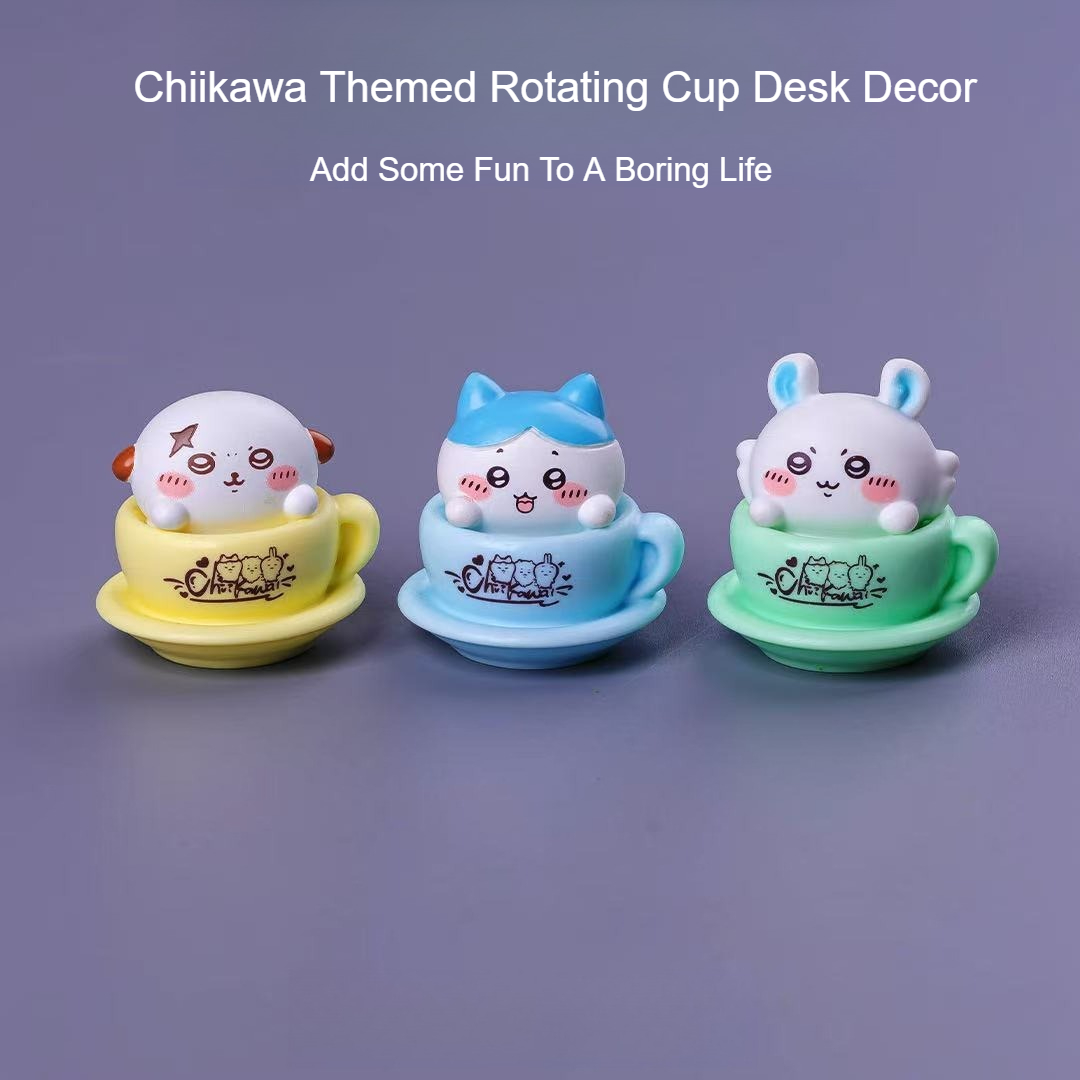 Figurka Chiikawa w obrotowym k – Desk Setup Room recenzja i cena