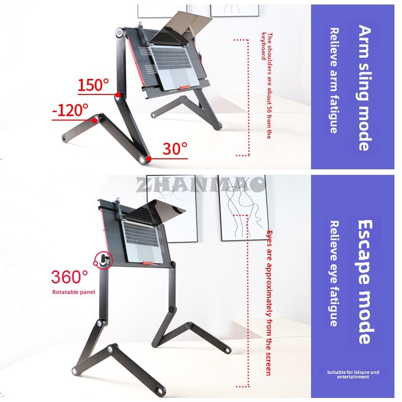 Leżący płaski na łóżku, biurko – Desk Setup Notebook recenzja i cena