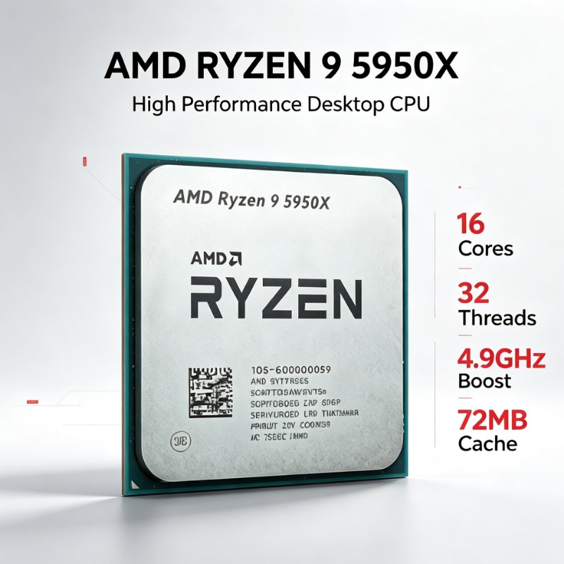 Procesor AM4 AMD Ryzen 9 5950X – Amd Cpu Ryzen 9 recenzja i cena